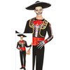 Mariachi Csontváz Férfi Jelmez Mexikói Halottak Napjára