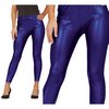 Metálkék Női Leggings a 80-as Évek Partijára