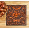 Narancs-Fekete Halloween Szalvéta, 20 db, 16x16 cm
