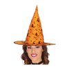 Narancssárga Boszorkány Kalap Nőknek Halloweenre