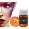 Narancssárga Glitter Gél, 20 gr