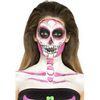 Neon Csontváz Latex Folyadék 4 Különböző Színű Smink Tégellyel és 4 Szivaccsal