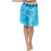 Neon Kék Virágos Hawaii Szoknya Állítható Derékrésszel