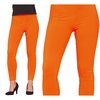 Neon Narancssárga Női Leggings a 80-as Évek Tematikus Partijára