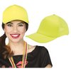 Neon Sárga Hálós Sapka 80-as évekbeli Partihoz Felnőtt Unisex