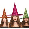 Neon Színű Boszorkány Kalap Nőknek Halloweenre