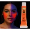 Neon UV Sminkfesték Tubus, Narancssárga, 10 ml