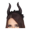 Női Csillámos Ördögszarv Fejpánt Halloweenre