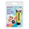 Pasztell Neon Sárga Arc- és Testfesték Csomagolásban - 12 ml
