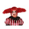 Piros Bohóc Paróka Két Konttyal Női Halloweenre