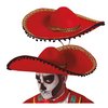 Piros Filc Sombrero Kalap Felnőtteknek