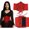 Piros Pillangós Fűző Női Kiegészítő Halloweenre