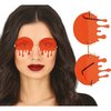 Piros Szellem Szemüveg Kiegészítő Halloweenre