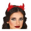 Piros Tollas Ördög Hajpánt Nőknek Halloweenre