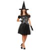 Pókhálós Boszorkány Női Jelmez Halloweenre