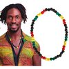 Rastafari Fa Gyöngy Nyaklánc