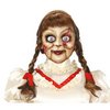 Rémisztő Gyilkos Baba Maszk Nőknek Halloweenre