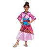 Rózsaszín-Kék Disney Mulan Jelmez Kislányoknak - T2