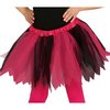 Rózsaszín Zöld-fekete Boszorkány Tütü Szoknya Lányoknak Halloweenre,  30 cm