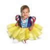 Sárga-Kék-Piros Disney Hófehérke Jelmez Babáknak - B12-18