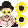 Sárga Százszorszép Szemüveg Hippie Partira
