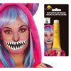 Sárga Víztartalmú Arcfesték Tubus Halloweenre, 20 ml