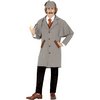 Sherlock Holmes Férfi Jelmez Szett, M (48-50), Szürke, Barna