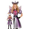Sötét Egyszarvú Csontváz Jelmez Lányoknak Halloweenre, 5 - 6 Év, Többszínű