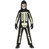 Sötétben Világító Csontváz Fiú Jelmez Halloweenre