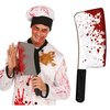 Szakács Véres Kés Kiegészítő Halloweenre