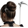 Szárnyas Csontváz Kasza Hajtű Halloweenre, 19 cm