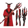 Szétszedhető Ördög Szigony Kiegészítő Halloweenre, 150 cm