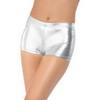 Szexi Ezüst Csillogó Forrónadrág Női Jelmez - M
