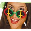 Színes Béke Jelű Hippie Szemüveg Felnőtteknek