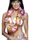 Színes Hawaii Nyakfüzér Nagy Virágszirmokkal
