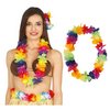 Színes Hawaii Virágfüzér Nyaklánc