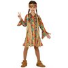 Színes Hippie Lány Jelmez Szett Farsangra