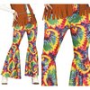 Színes Hippie Trapéznadrág Nőknek a 60-as Évekből