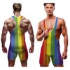 Szivárványos Férfi Jumpsuit Jelmez