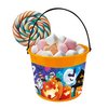 Többszínű Fekete-Narancs Halloween Vödör Édességgyűjtésre