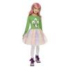 Zöld Tütüs Űrlény Jelmez Kislányoknak Halloweenre - M