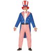 Uncle Sam Férfi Jelmez Szett