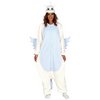 Unisex Kék Egyszarvú Kigurumi Jelmez Szett Felnőtteknek