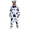 Unisex Kigurumimi tehén kezeslábas jelmez – 46 - 48 (S)