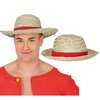 Unisex Szalmakalap Piros Szalaggal