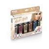 Vegyes Holografikus Csillámos Hajzselé - 6 db-os, 20 ml