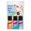 Vegyes UV Neon Körömlakk - Narancs, Rózsaszín, Lila - 3 db-os, 14 ml