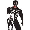 Venom Férfi Jelmez Szett Halloweenre