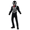 Venom Szörny Fiú Jelmez Halloweenre, 5-6 éveseknek, 7 - 9 Év, Fekete, Fehér