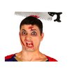 Véres Fűrész Fejpánt Halloweenre, 36 cm